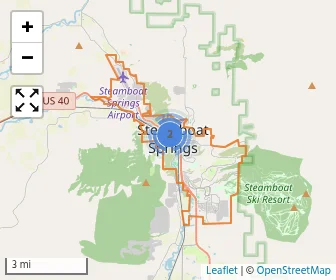 Area schools map